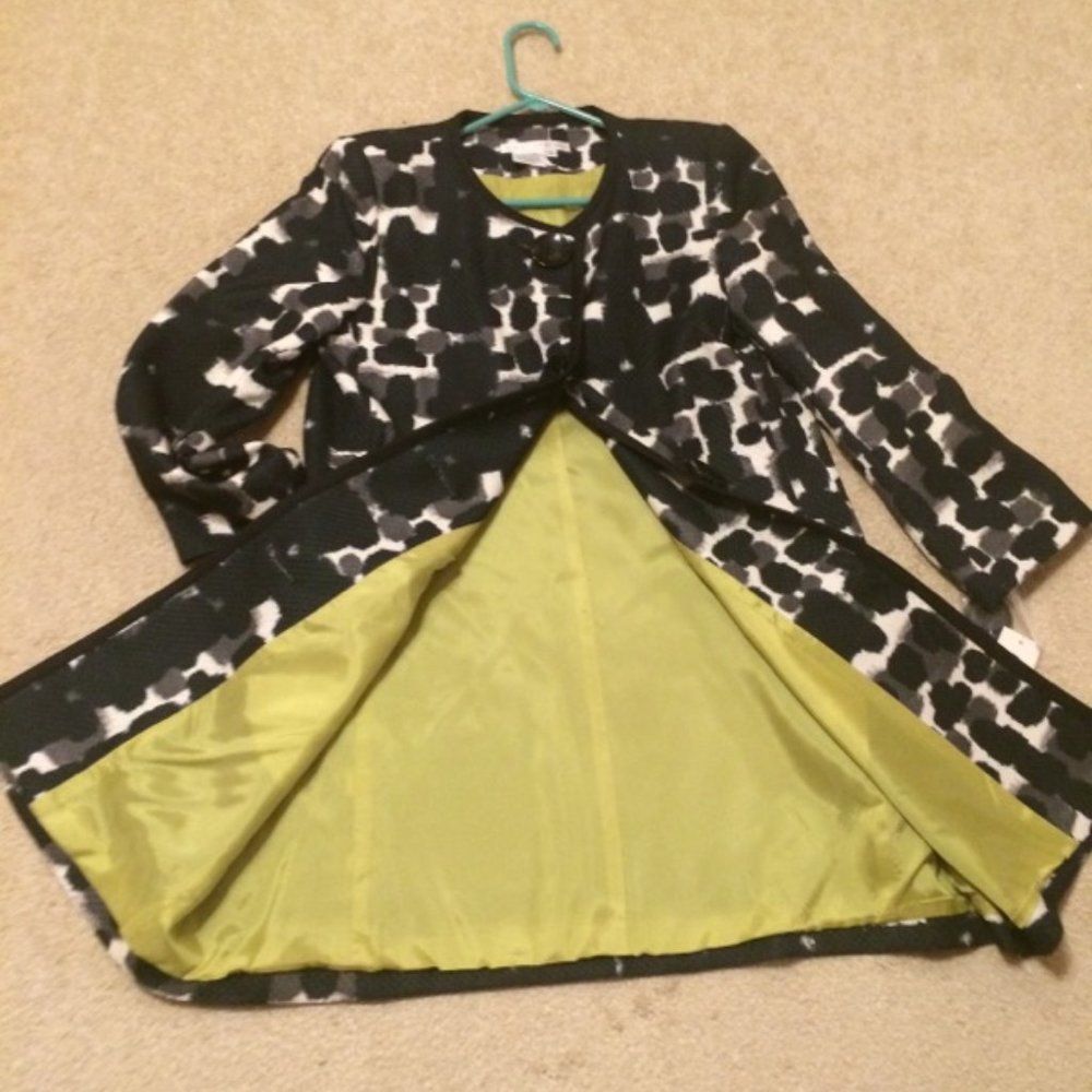 Very Stylish Fall/Spring/Winter Topper Jacket -6 - Picture 6 of 16